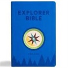 Holman Bible Publishers - KJV Explorer Bible for Kids, Royal Blue Leathertouch