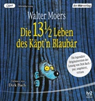Walter Moers, Dirk Bach - Die 13 1/2 Leben des Käpt'n Blaubär - das Original, 3 Audio-CD, 3 MP3 (Hörbuch)
