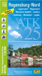 Landesamt für Digitalisierung Breitband un, Breitband und Vermessung Landesamt für Digitalisierung - ATK25-I13 Regensburg-Nord (Amtliche Topographische Karte 1:25000)