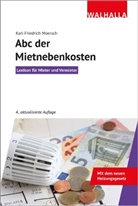 Karl-Friedrich Moersch - Abc der Mietnebenkosten