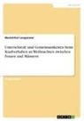 Maximilian Langzauner - Unterschiede und Gemeinsamkeiten beim Kaufverhalten an Weihnachten zwischen Frauen und Männern