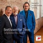 Ludwig van Beethoven - Beethoven for Three: Symphonies Nos. 2 and 5, 1 Audio-CD (Audio book)