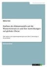 Nikita Puls - Einfluss des Klimawandels auf die Wasserressourcen und ihre Auswirkungen auf globaler Ebene