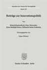 Josua Werner - Beiträge zur Innovationspolitik.