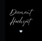 Sara Klein, Sara Klein - Gästebuch "Diamant Hochzeit"- Premium Gästebuch Blanko