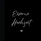 Sara Klein, Sara Klein - Gästebuch "Eiserne Hochzeit"- Premium Gästebuch Blanko
