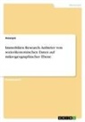 anonym, Anonymous - Immobilien Research. Anbieter von sozioökonomischen Daten auf mikrogeographischer Ebene
