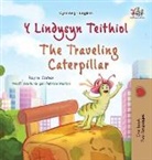 Kidkiddos Books, Rayne Coshav - The Traveling Caterpillar (Welsh English Bilingual Book for Kids)