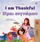 Shelley Admont, Kidkiddos Books - I am Thankful (English Greek Bilingual Children's Book)