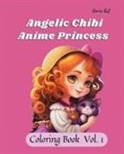 Miss Claire Reads - Anime Art Angelic Chibi Anime Princess Coloring Book