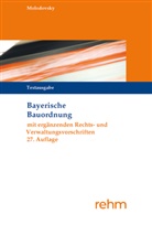 Paul Molodovsky, Paul (Dr.) Molodovsky - Bayerische Bauordnung Textausgabe