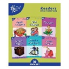 Phonic Books - Phonic Books Dandelion Readers Set 2 Units 11-20 Twin Chimps (Two Letter Spellings sh, ch, th, ng, qu, wh, -ed, -ing, -le)