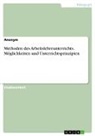 Anonymous - Methoden des Arbeitslehreunterrichts. Möglichkeiten und Unterrichtsprinzipien