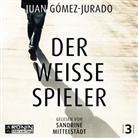 Juan Gómez-Jurado, Sandrine Mittelstädt - Der weiße Spieler (Hörbuch)