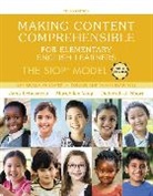 Jana Echevarria, Deborah Short, Deborah J. Short, MaryEllen Vogt - Making Content Comprehensible for Elementary English Learners: The SIOP Model