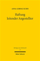 Anna Girogi Kuhn - Haftung leitender Angestellter