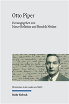 Marco Hofheinz, Niether, Hendrik Niether - Otto Piper