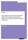 Anonymous - Aerodynamische und hydrodynamische Kräfte beim Segeln am Beispiel des Manövers der Wende bei der Bootsklasse 470er Jolle