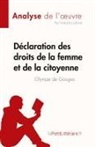 Natacha Lafond - Déclaration des droits de la femme et de la citoyenne de Olympe de Gouges