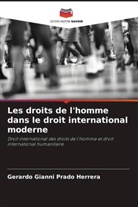 Gerardo Gianni Prado Herrera - Les droits de l'homme dans le droit international moderne