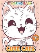 Charles King - Cute Cats Coloring Book