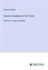 Laurence Sterne - Oeuvres Complètes; En Six Tomes