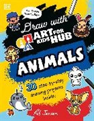 Art for Kids Hub, Rob Jensen, Jensen Rob - Draw with Art for Kids Hub Animals