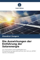Shandirai Zongoro - Die Auswirkungen der Einführung der Solarenergie