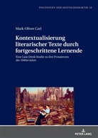 Mark-Oliver Carl, Iris Winkler - Kontextualisierung literarischer Texte durch fortgeschrittene Lernende