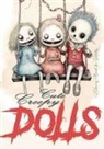Musterstück Grafik, Monsoon Publishing - Horror Puppen Malbuch für Ewachsene