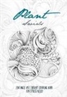 Musterstück Grafik, Monsoon Publishing - Florale Muster Zentangle Therapie Malbuch für Erwachsene