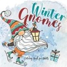 Musterstück Grafik, Monsoon Publishing - Winter Gnome Malbuch für Erwachsene