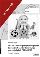 Andreas Mayer - Test zur Erfassung der phonologischen Bewusstheit und der Benennungsgeschwindigkeit (TEPHOBE-R)