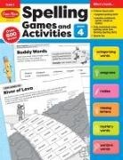 Evan-Moor Corporation - Spelling Games and Activities, Grade 4 Teacher Resource
