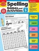 Evan-Moor Corporation - Spelling Games and Activities, Grade 5 Teacher Resource