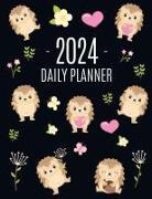 Happy Oak Tree Press - Hedgehog Daily Planner 2024