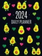 Happy Oak Tree Press - Avocado Daily Planner 2024