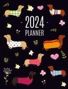 Happy Oak Tree Press - Dachshund Planner 2024