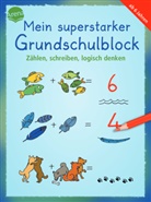 Katrin Merle, Kat Schmiedeskamp, Katja Schmiedeskamp, Katrin Merle, Katja Schmiedeskamp - Mein superstarker Grundschulblock. Zählen, schreiben, logisch denken