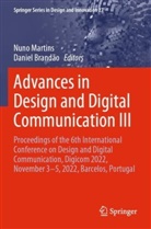 Brandão, Daniel Brandão, Nuno Martins - Advances in Design and Digital Communication III