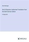 Otto Weininger - Sex & Character; Authorised Translation from the Sixth German Edition