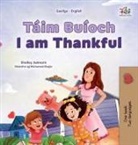 Shelley Admont, Kidkiddos Books - I am Thankful (Irish English Bilingual Children's Book)