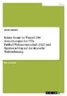 Julian Sievers - Katars Image im Wandel. Die Auswirkungen der FIFA Fußball-Weltmeisterschaft 2022 und Sportswashing auf die deutsche Wahrnehmung