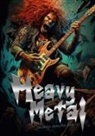 Musterstück Grafik, Monsoon Publishing - Heavy Metal Malbuch für Erwachsene