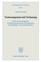 Christian Bumke - Verfassungsstaat und Verfassung.