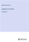 Edward Abbott Parry - Judgments in Vacation