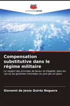Giovanni de Jesús Quiróz Noguera - Compensation substitutive dans le régime militaire