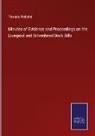 Thomas Webster - Minutes of Evidence and Proceedings on the Liverpool and Birkenhead Dock Bills
