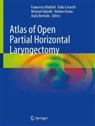 Andy Bertolin, Erika Crosetti, Matteo Fermi, Michael Ghirelli, Michael Ghirelli et al, Francesco Mattioli - Atlas of Open Partial Horizontal Laryngectomy