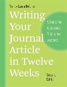 Wendy Laura Belcher, Belcher Wendy Laura - Writing Your Journal Article in Twelve Weeks